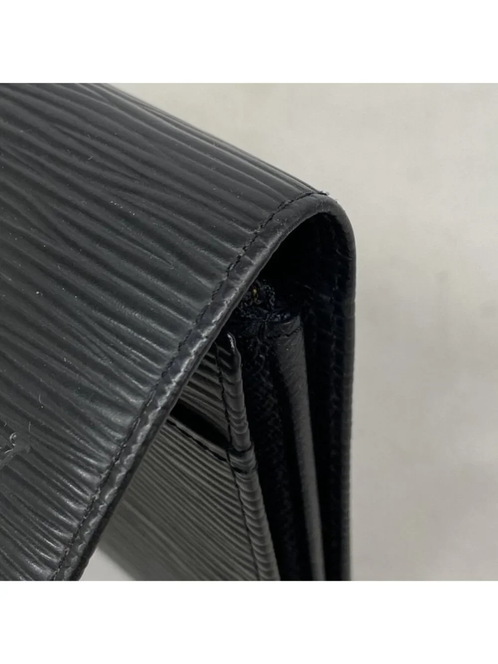 Louis Vuitton Wallet Epi Pochette Portmonecredit Noir